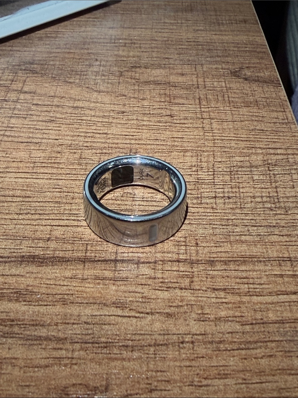Oura Ring Gen 4 Silver Size 7